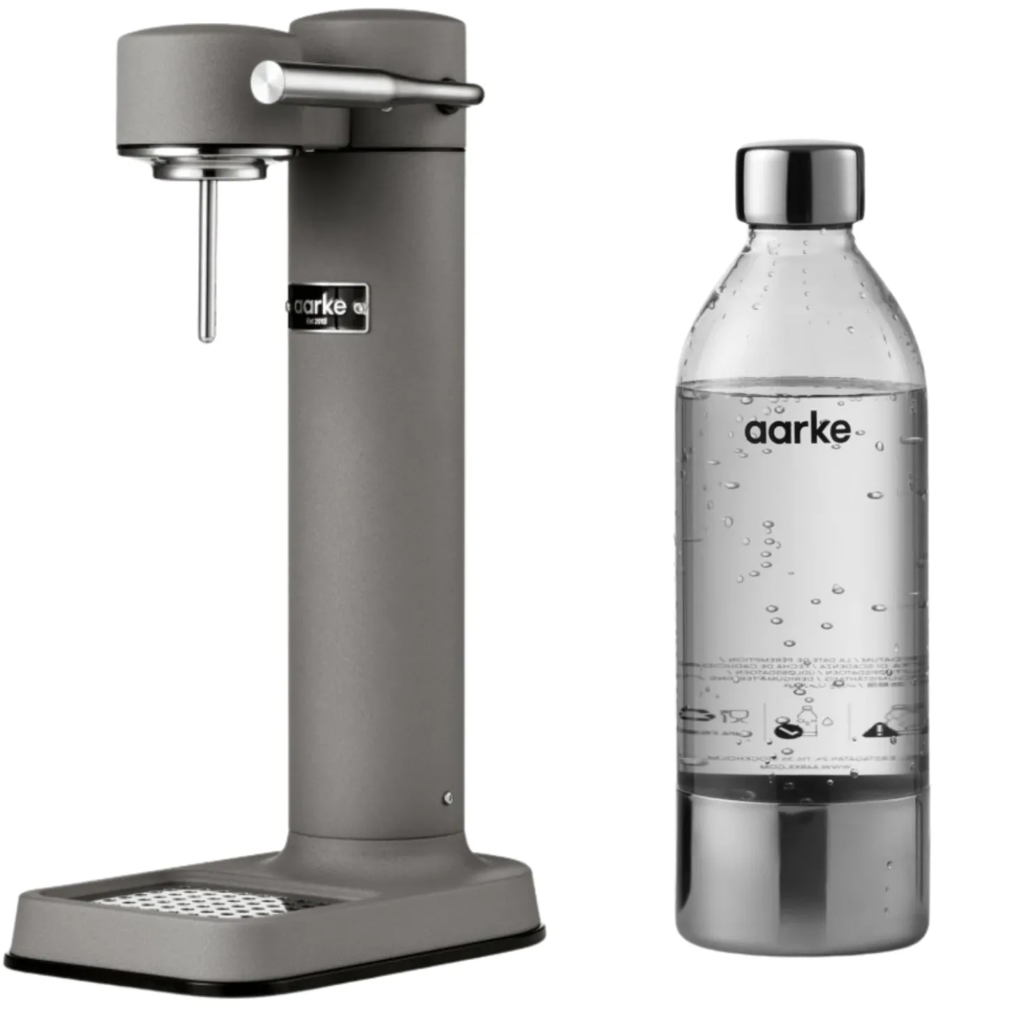 Aarke Carbonator 3 Mat Grijs
