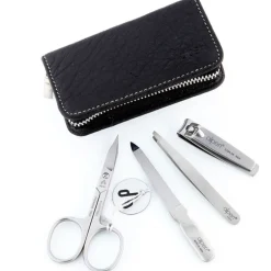 Alpen Manicureset 4-delig Zwart (6820R)