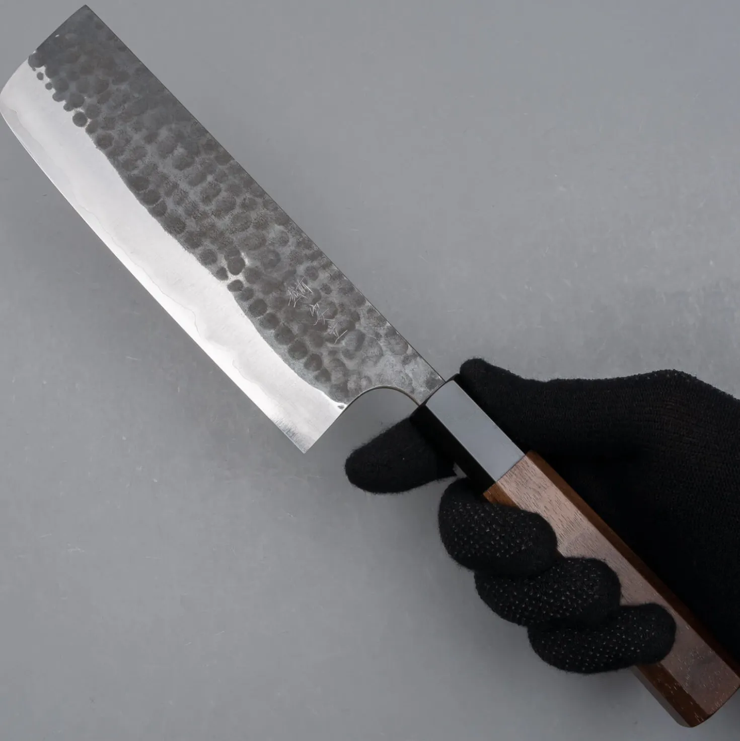 Anryu Knives Aogami Super Walnut Nakiri
