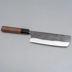 Anryu Knives Aogami Super Walnut Nakiri