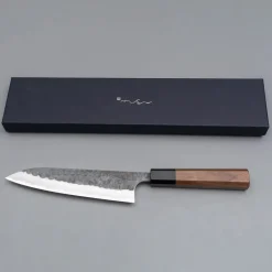 Anryu Knives Aogami Super Walnut Gyuto 18 cm