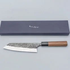 Anryu Knives Aogami Super Walnut Bunka 17 cm