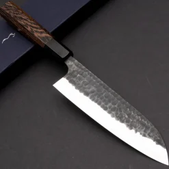 Anryu Knives Aogami Super Wenge Santoku 17 cm