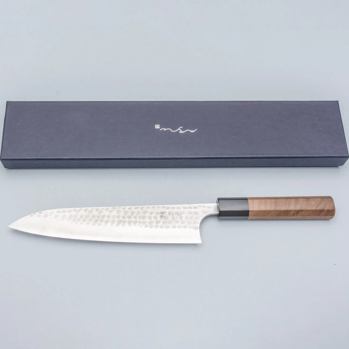 Anryu Knives Aogami #2 Walnut Gyuto 21 cm