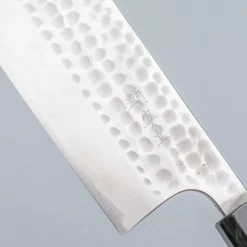 Anryu Knives Aogami #2 Walnut Nakiri