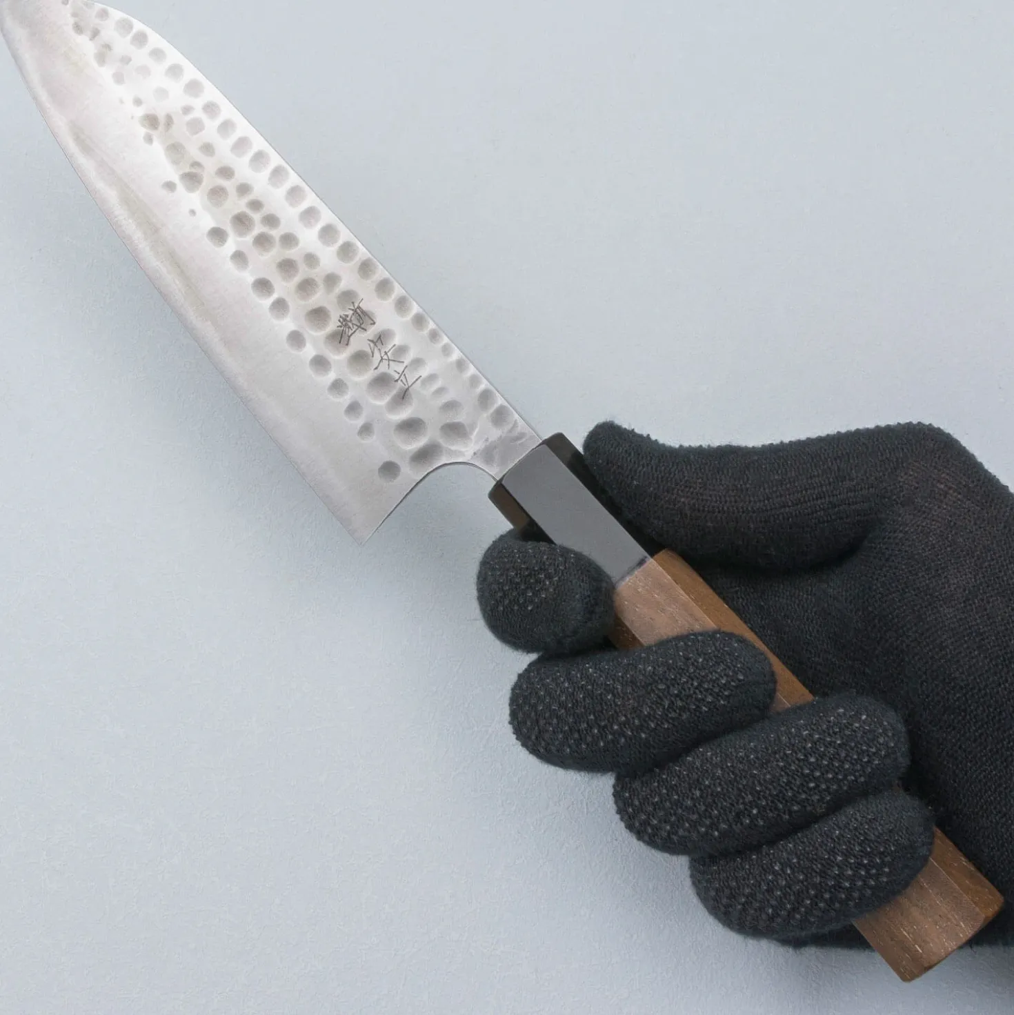 Anryu Knives Aogami #2 Walnut Santoku