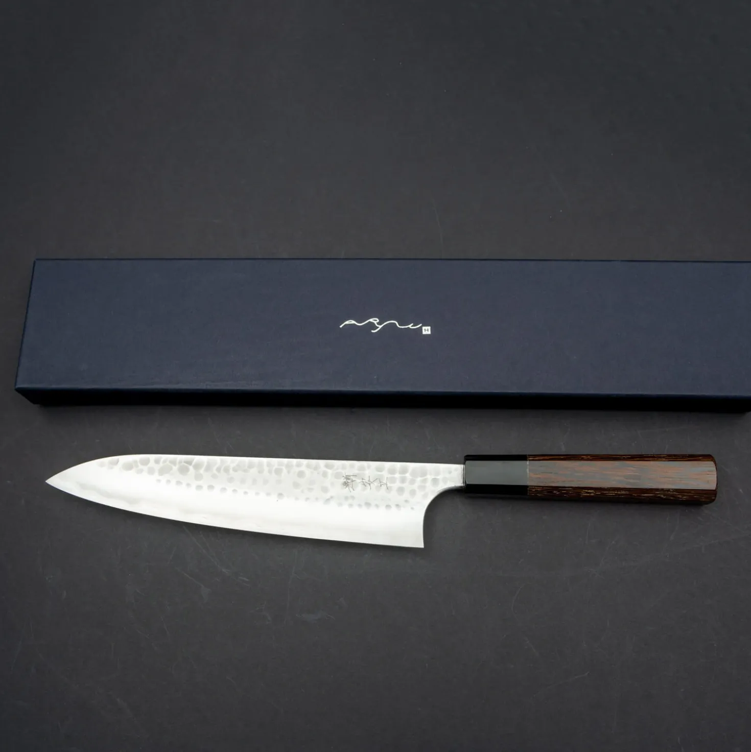 Anryu Knives Aogami #2 Wenge Gyuto 21 cm