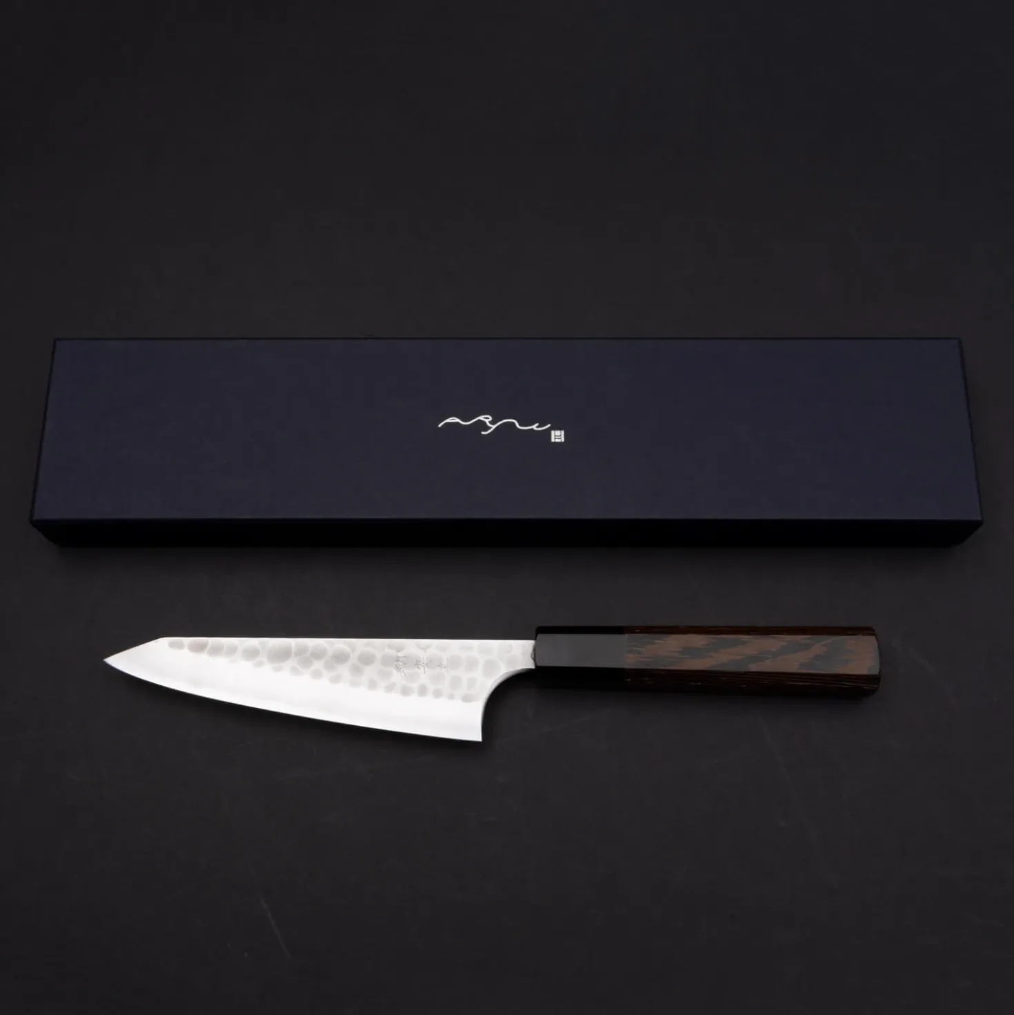 Anryu Knives Aogami #2 Wenge Honesuki 15 cm