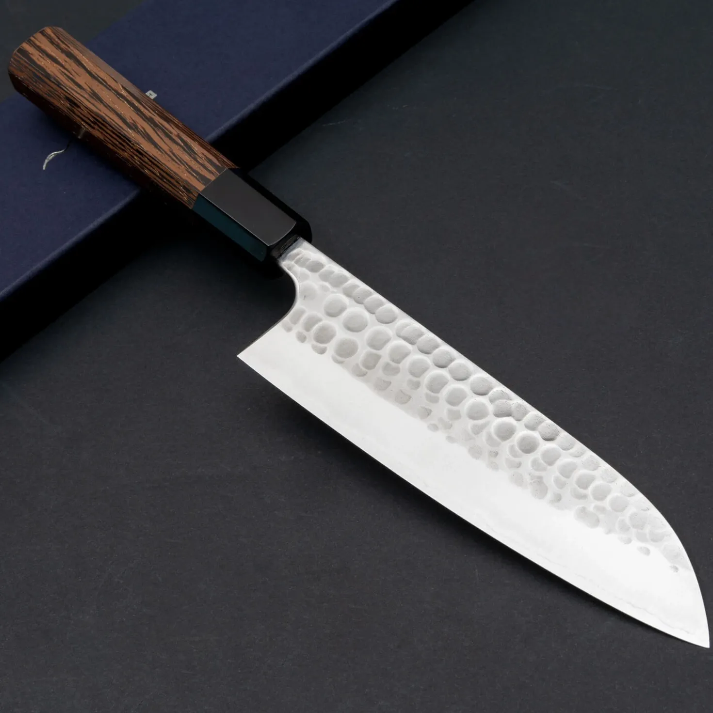 Anryu Knives Aogami #2 Wenge Santoku