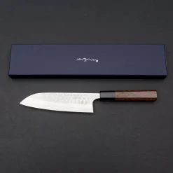 Anryu Knives Aogami #2 Wenge Santoku