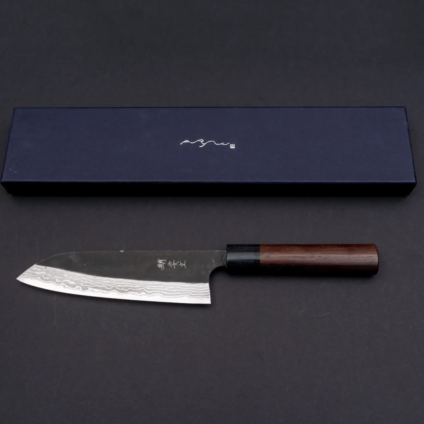 Anryu Knives Shirogami #2 Santoku