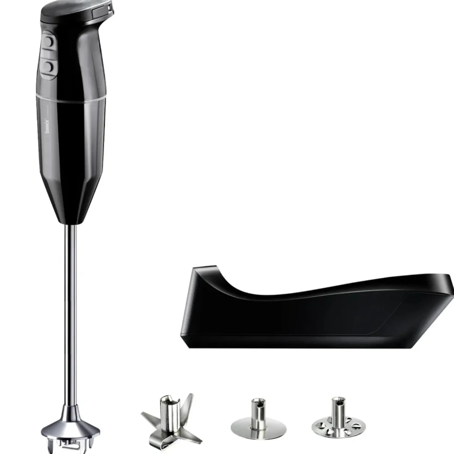 Bamix Cordless Pro Staafmixer Zwart