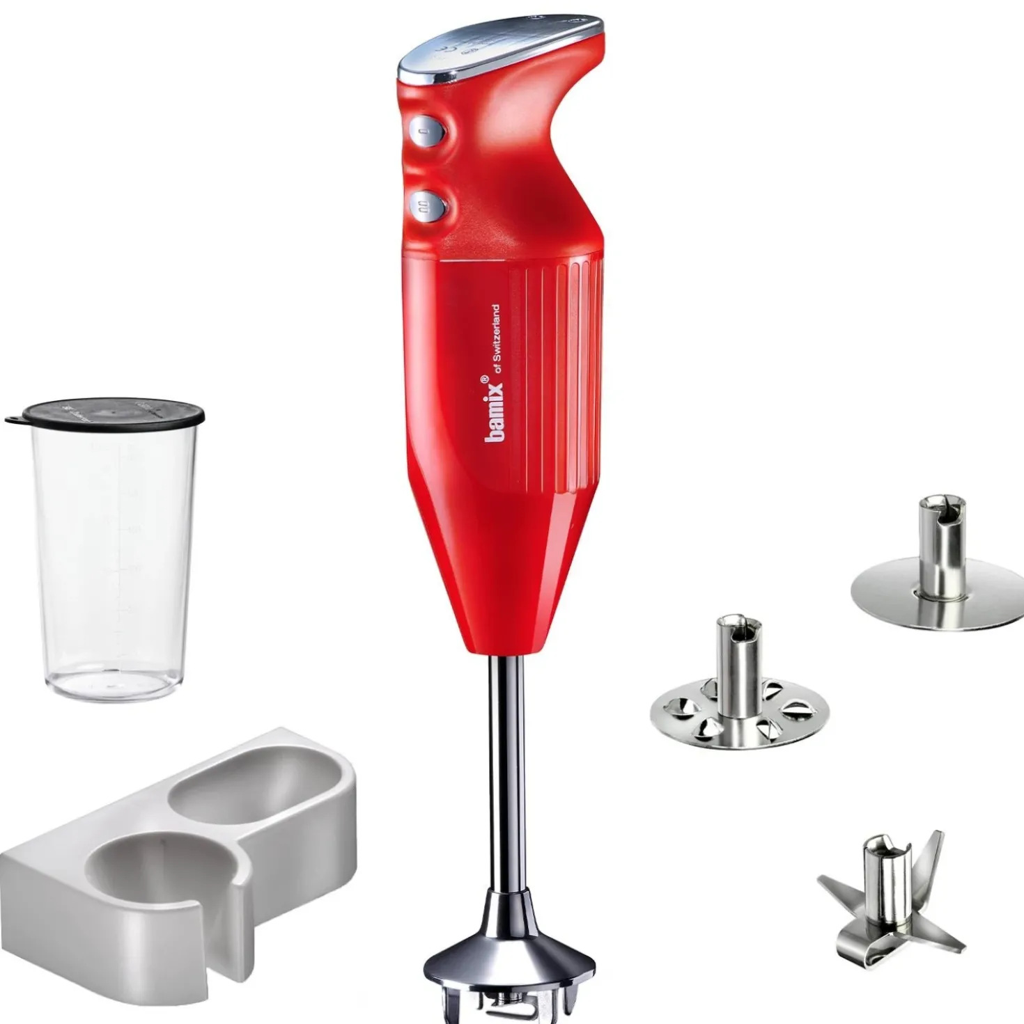 Bamix Mono Staafmixer M200 Rood