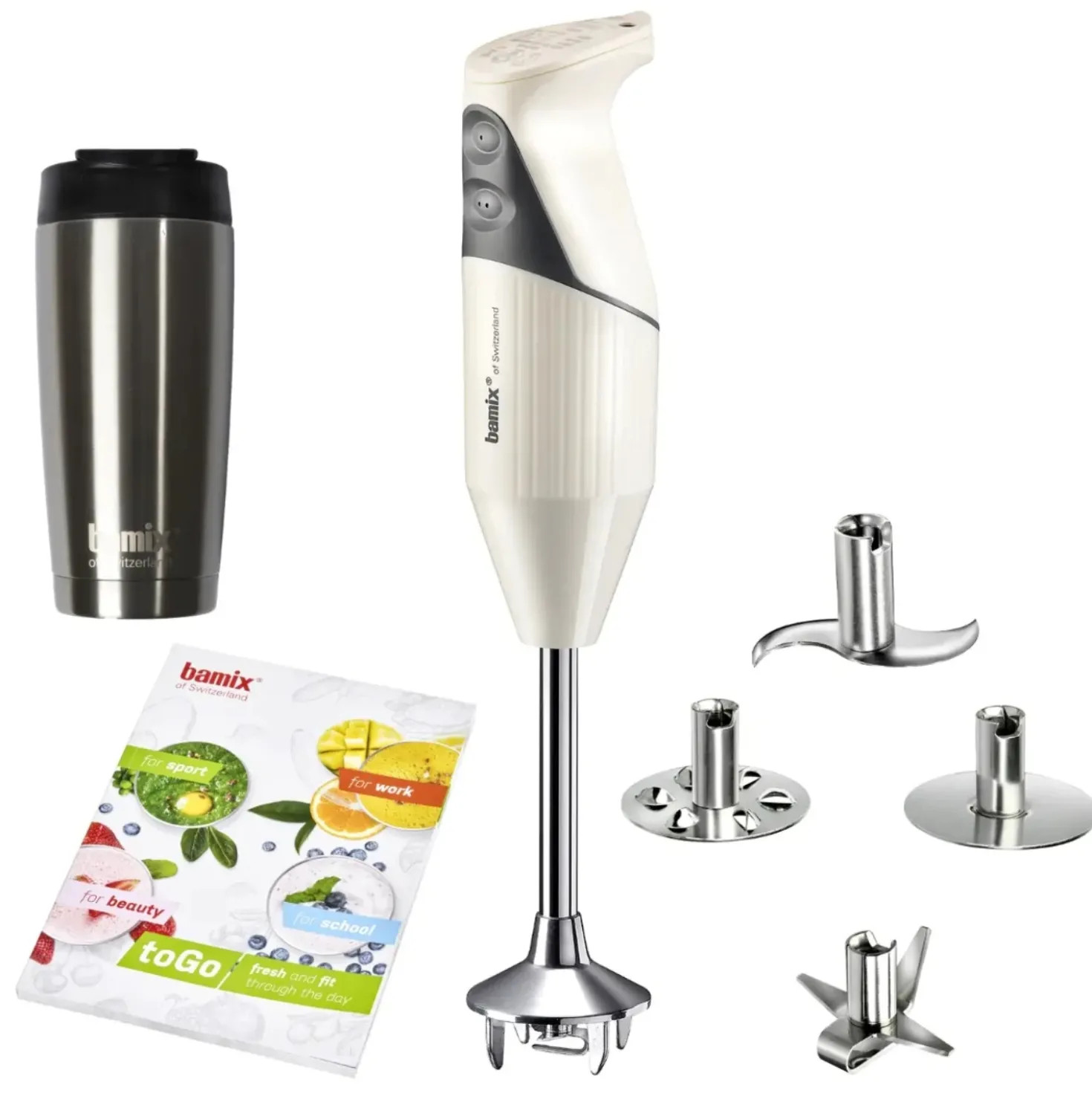 Bamix Staafmixer To Go Creme