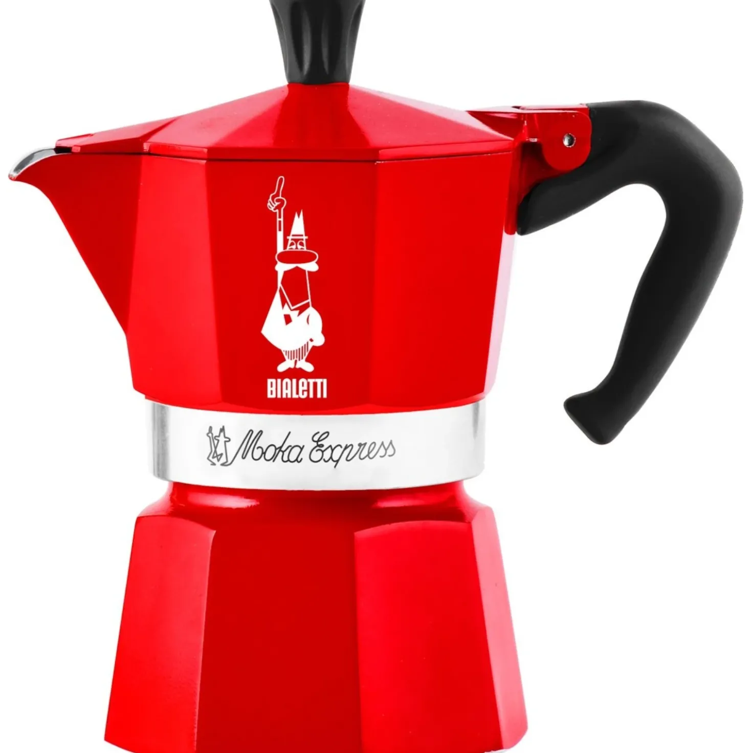 Bialetti Moka Color Rood 3 kops
