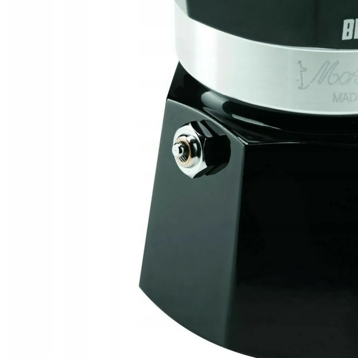Bialetti Moka Color Zwart 3 kops
