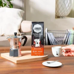 Bialetti Perfetto Moka Nocciola Gemalen Koffie