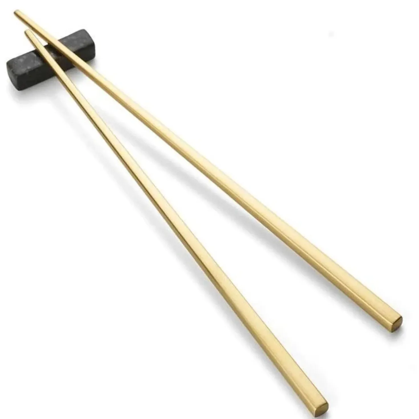 Bitz Brass Satin Finish Eetstokjes Goud
