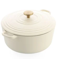 BK Bourgogne Gietijzeren Braadpan Cream White 28 cm