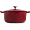 BK Bourgogne Gietijzeren Braadpan Chili Red 28 cm