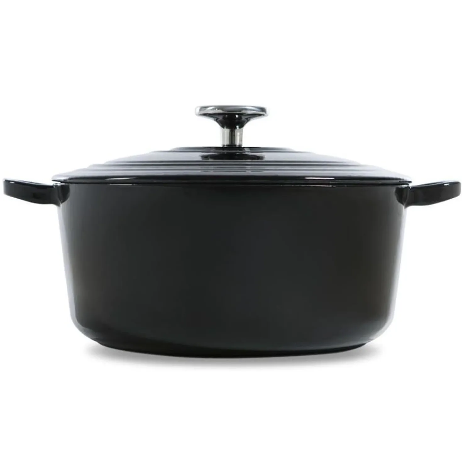 BK Bourgogne Gietijzeren Braadpan Jet Black 28 cm
