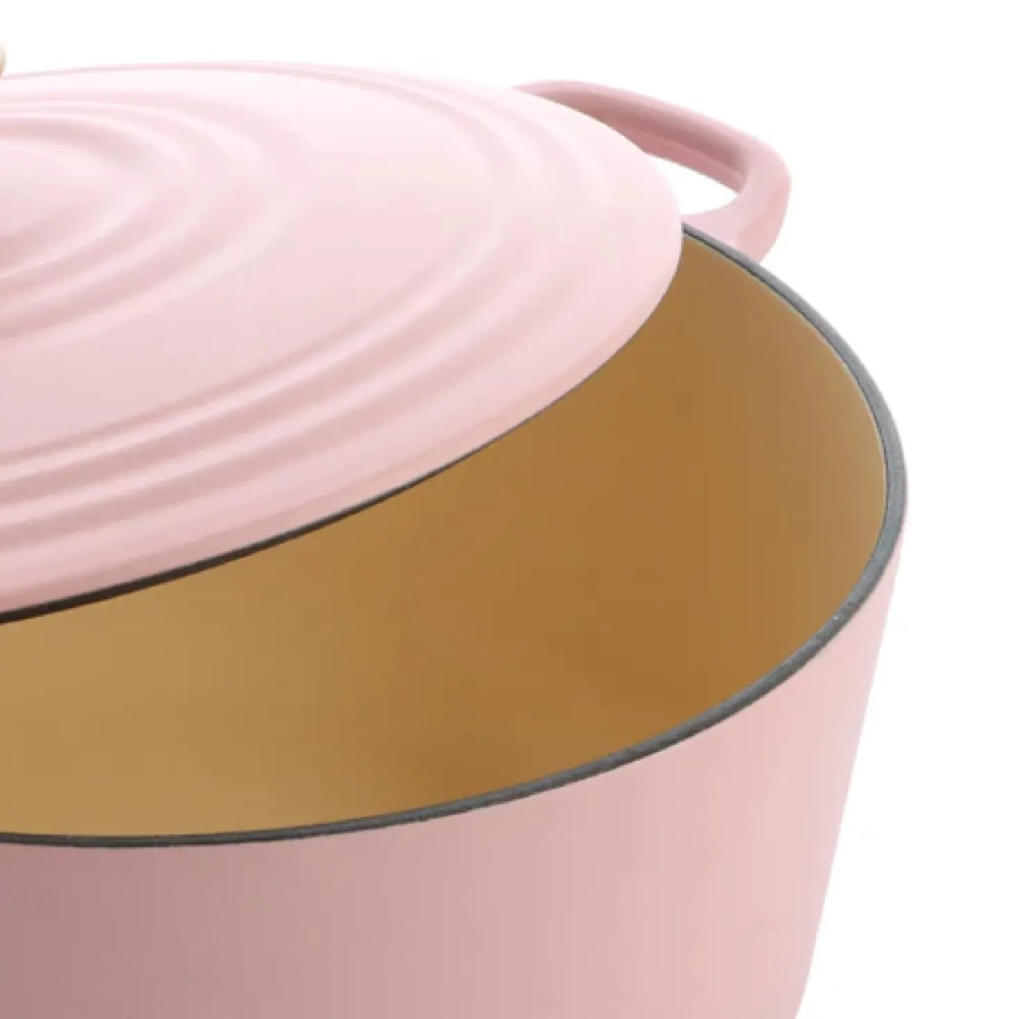 BK Bourgogne Gietijzeren Braadpan Blush Pink 24 cm
