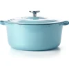 BK Bourgogne Gietijzeren Braadpan Ocean Blue 28 cm