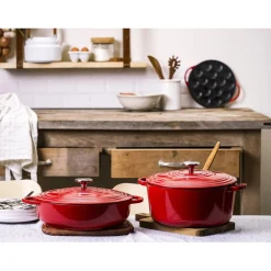 BK Bourgogne lage braadpan 28 cm jet Red