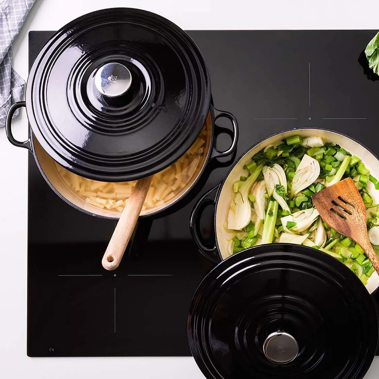 BK Bourgogne lage braadpan 28 cm jet Black