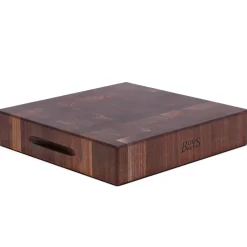 Boos Blocks Rond Hakblok Walnoothout 37 x 37 x 7.5 cm