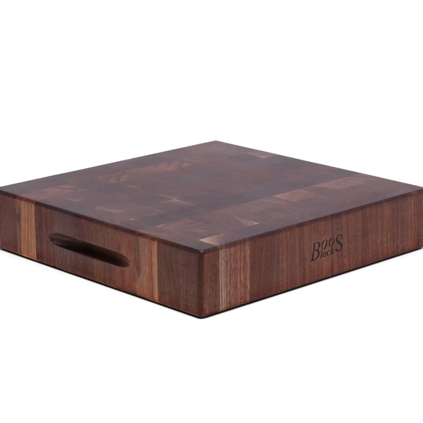 Boos Blocks Rond Hakblok Walnoothout 37 x 37 x 7.5 cm