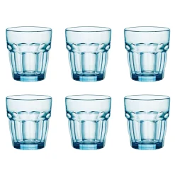 Bormioli Drinkglas- Ice Rock Bar Blauw (6 stuks)
