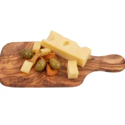 Bowls en Dishes Olijfhouten Serveerplank 25 cm