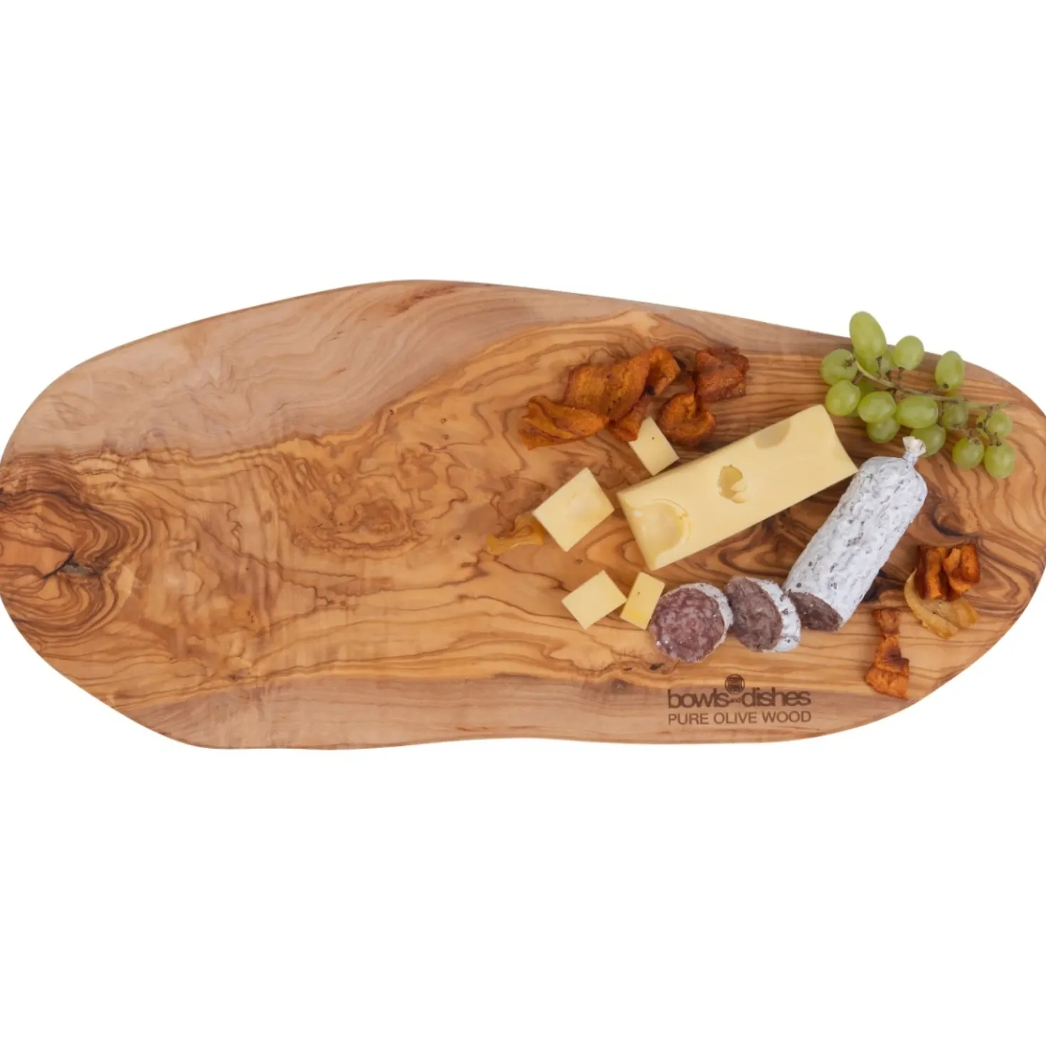 Bowls en Dishes Olijfhouten Tapasplank 45 tot 50 cm
