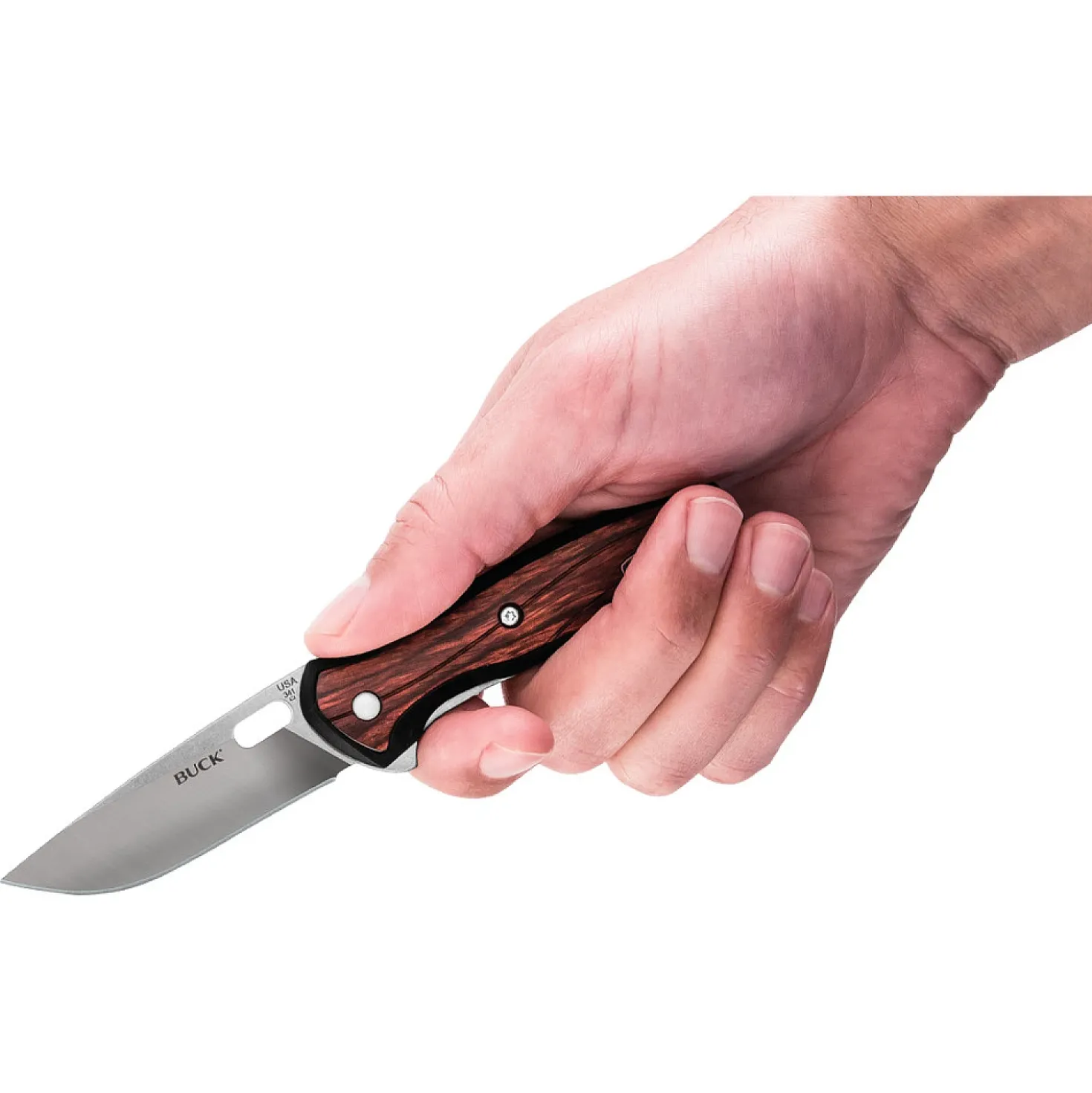 Buck Vantage Avid Rosewood Small