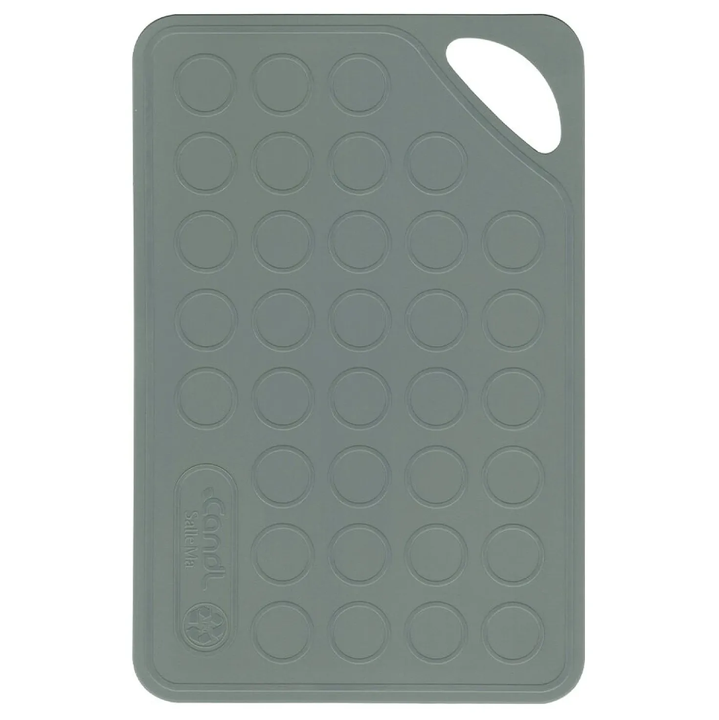 Candl Professionele TPU Snijmat 26 x 17 cm Khaki Groen