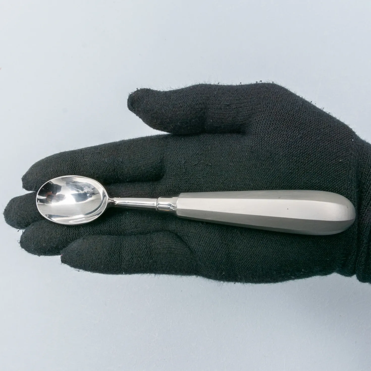 100% Chef Quenellelepel Klein 16 cm rvs