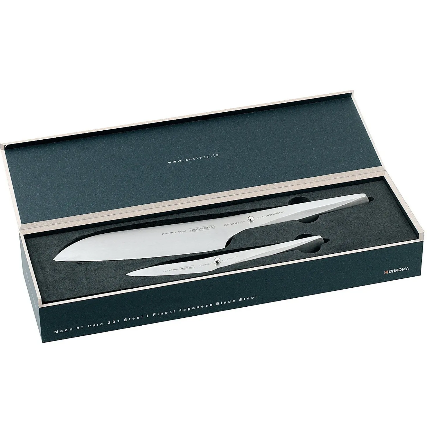 Chroma Porsche Design 301 2-delige messenset