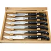 Claude Dozorme Laguiole Steakmessen Zwart Hout