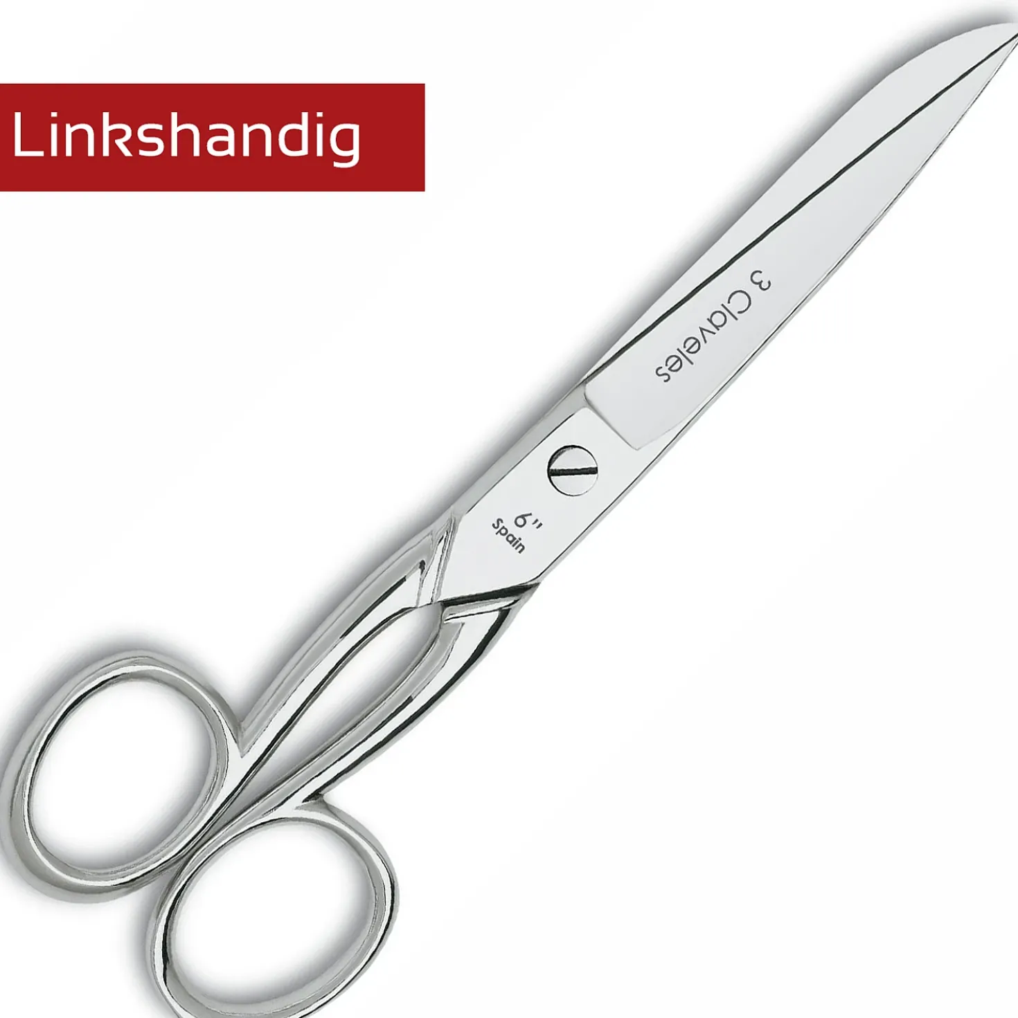 3 Claveles Huishoudschaar 15 cm (Links)