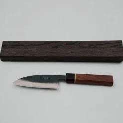 Daisuke Nishida Shiro #1 Walnut Ko-Santoku 12 cm