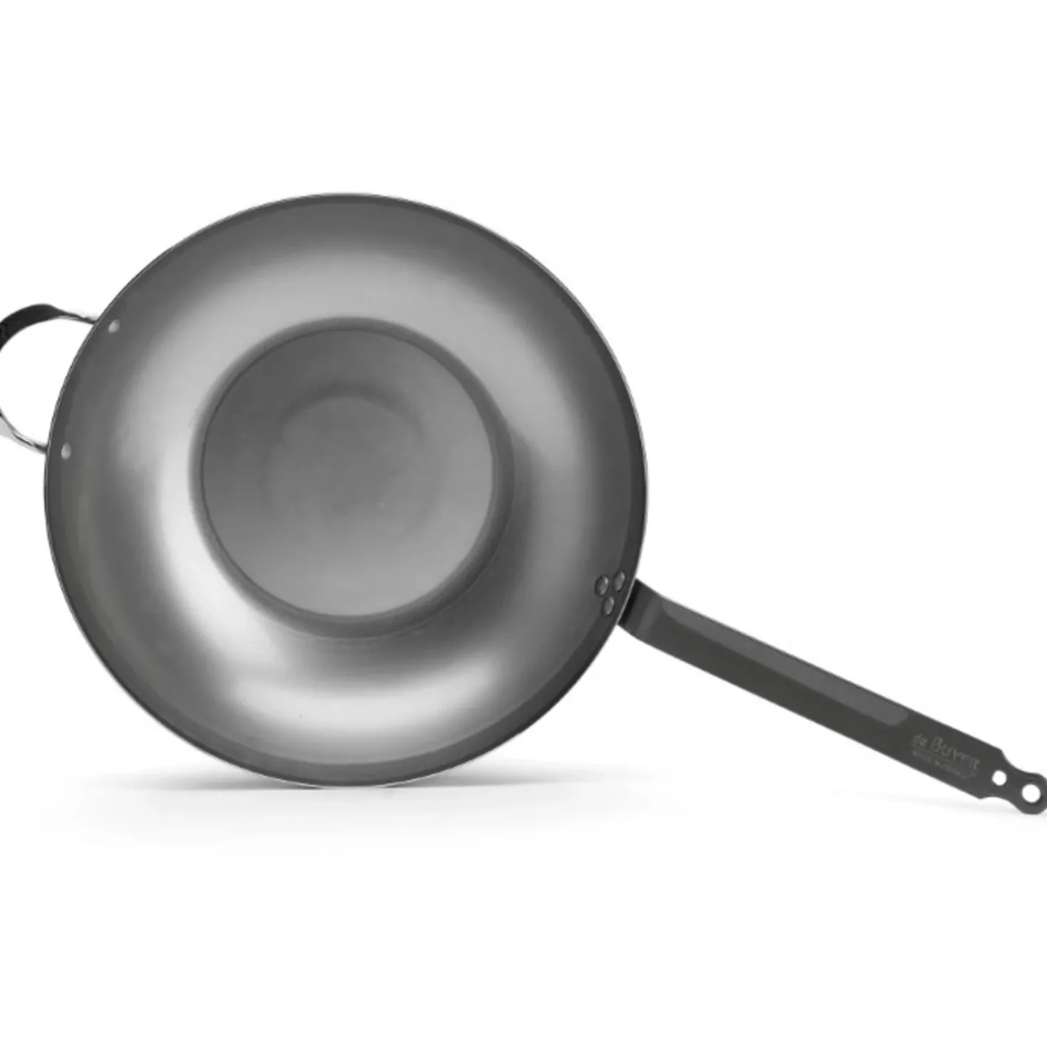 De Buyer B-Element Wokpan Plaatstaal 40 cm