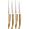 Deejo Steakmessenset Olijfhout (4 stuks)