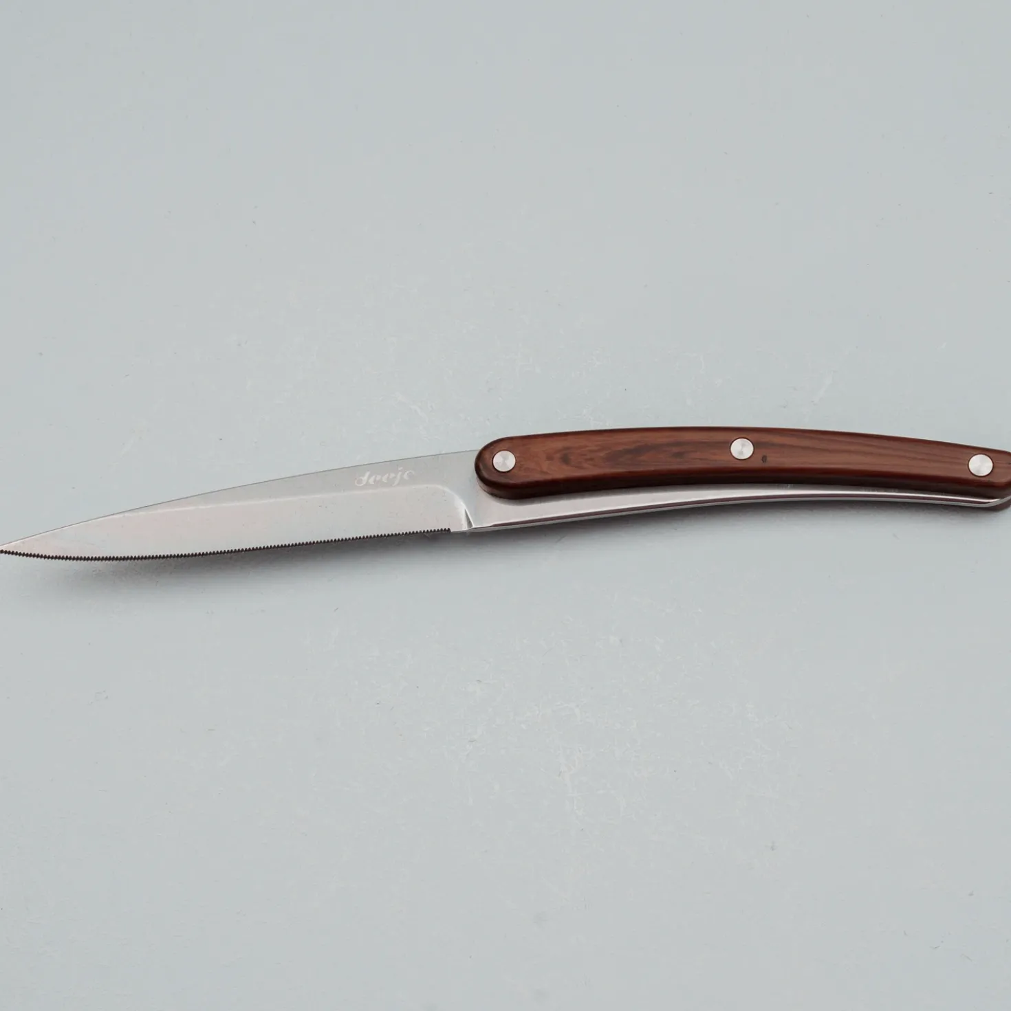 Deejo Steakmessenset Rozenhout (4 stuks)