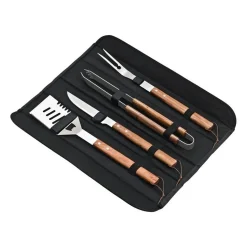 Deglon Barbecue Tools Set 4-Delig + Etui