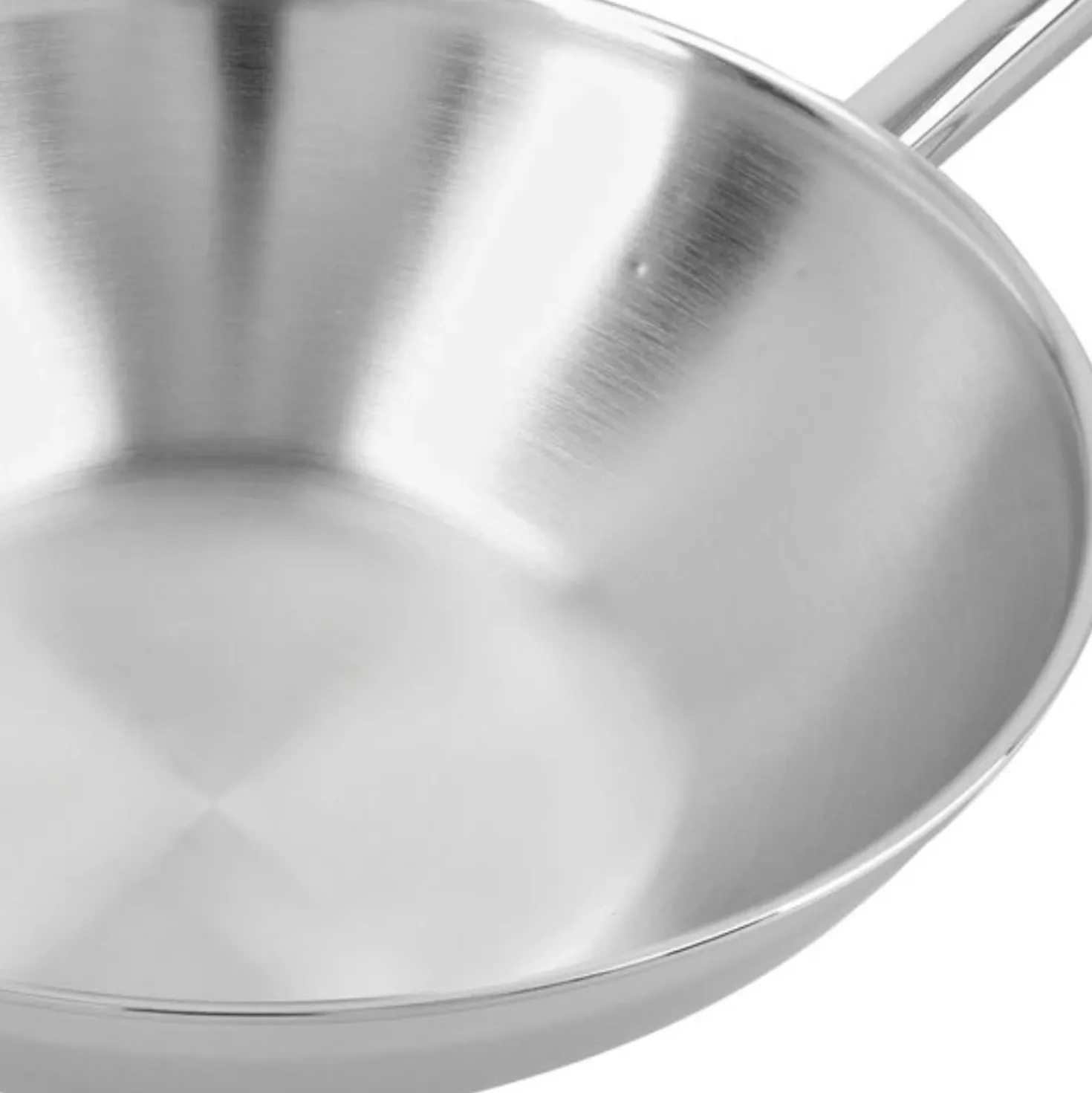 Demeyere Apollo Wok 30 cm met Vlakke Bodem