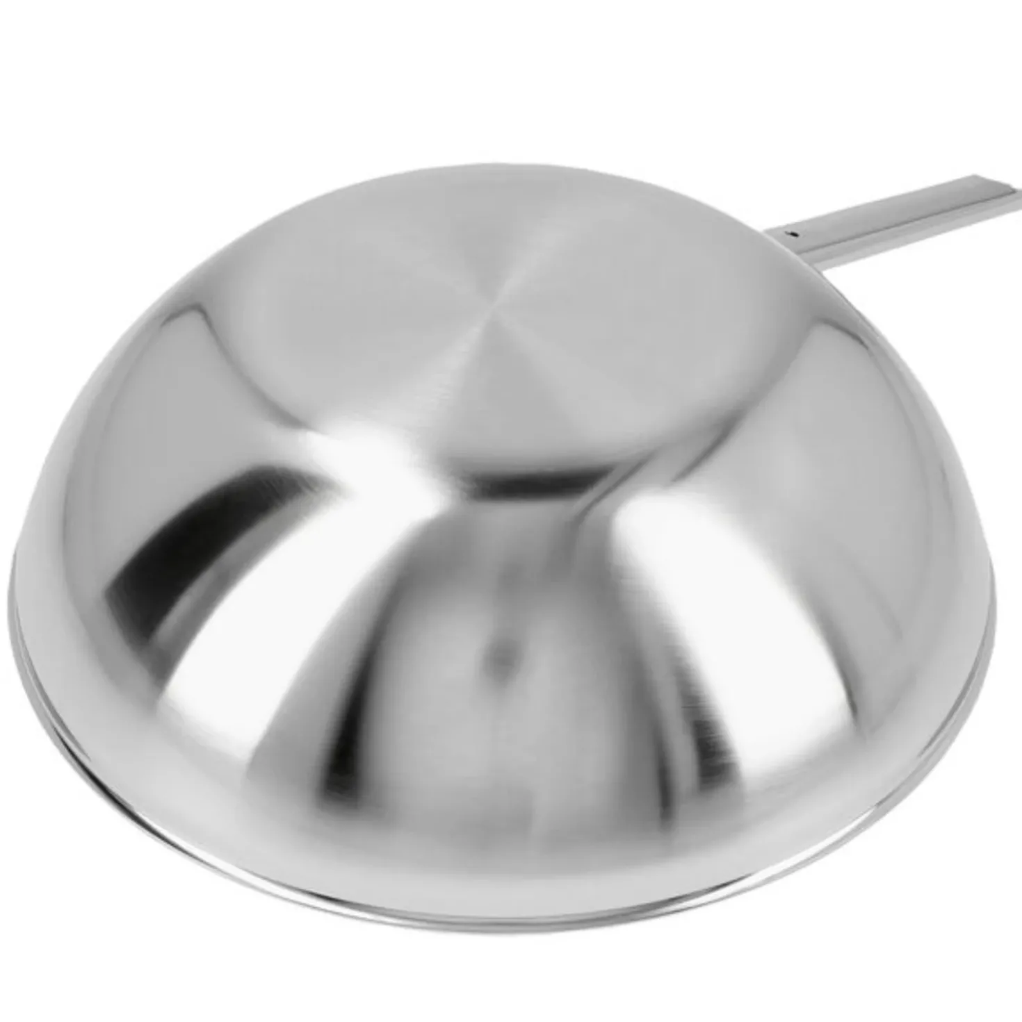 Demeyere Apollo Wok 30 cm met Vlakke Bodem