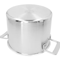 Demeyere Silver 7 Hoge Soeppan Met Deksel 20 cm