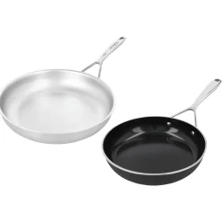 Demeyere Silverline 7 / Alu Plus 3 Koekenpannenset 24 cm & 28 cm 2-delig