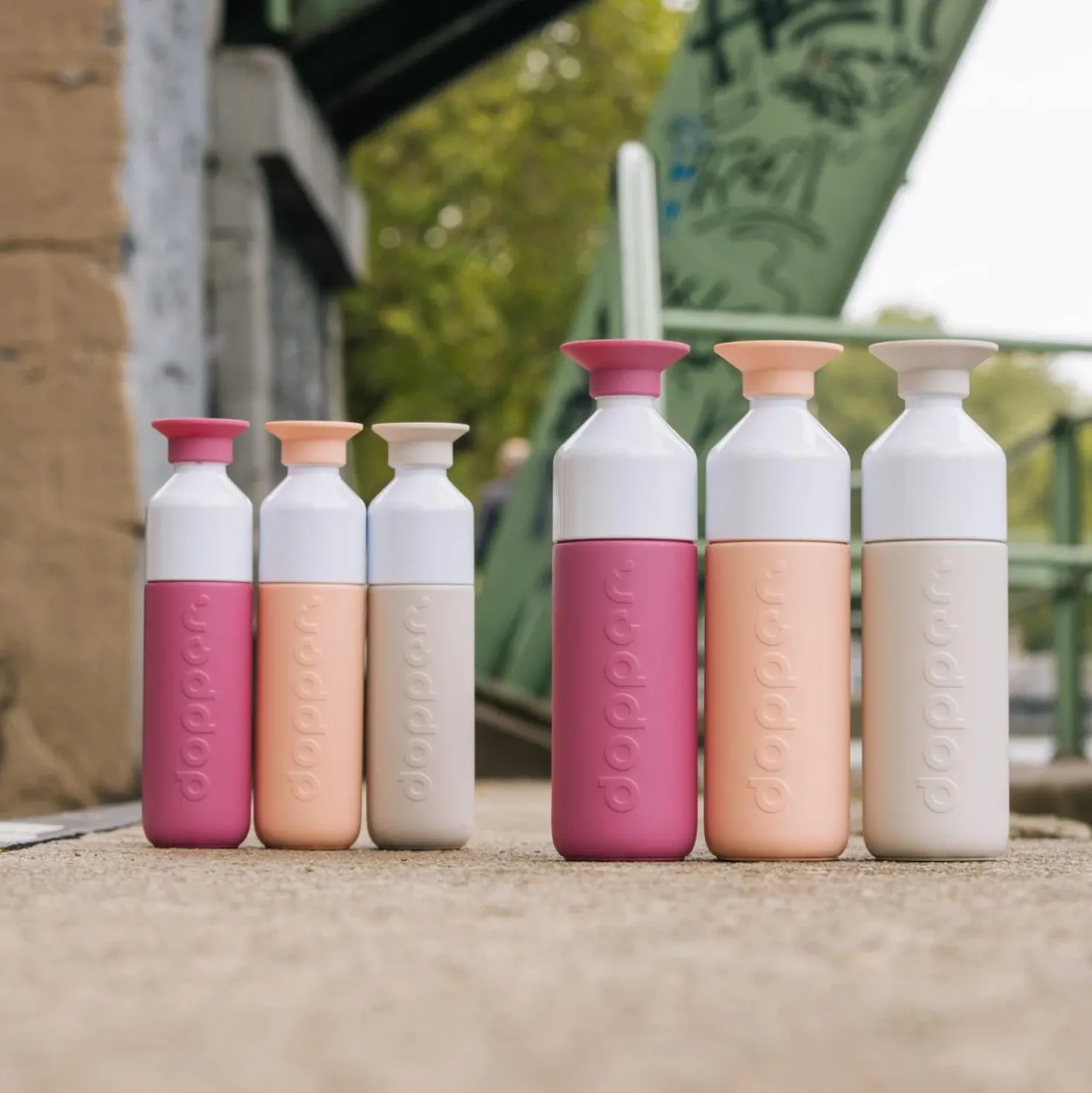 Dopper Isoleerfles Pebble Peach 350 ml